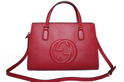 red gucci soho bag|gucci red soho crossbody bag.